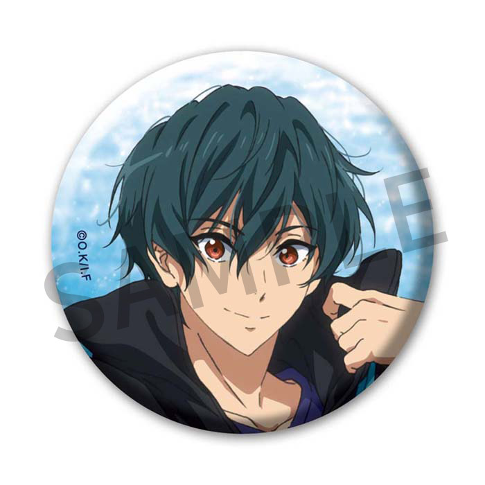 Free!　凛　京アニ　ミニ缶バッジ Free!FS】 「缶バッジ【遙、凛、郁弥、真琴】」若干数再入荷しました