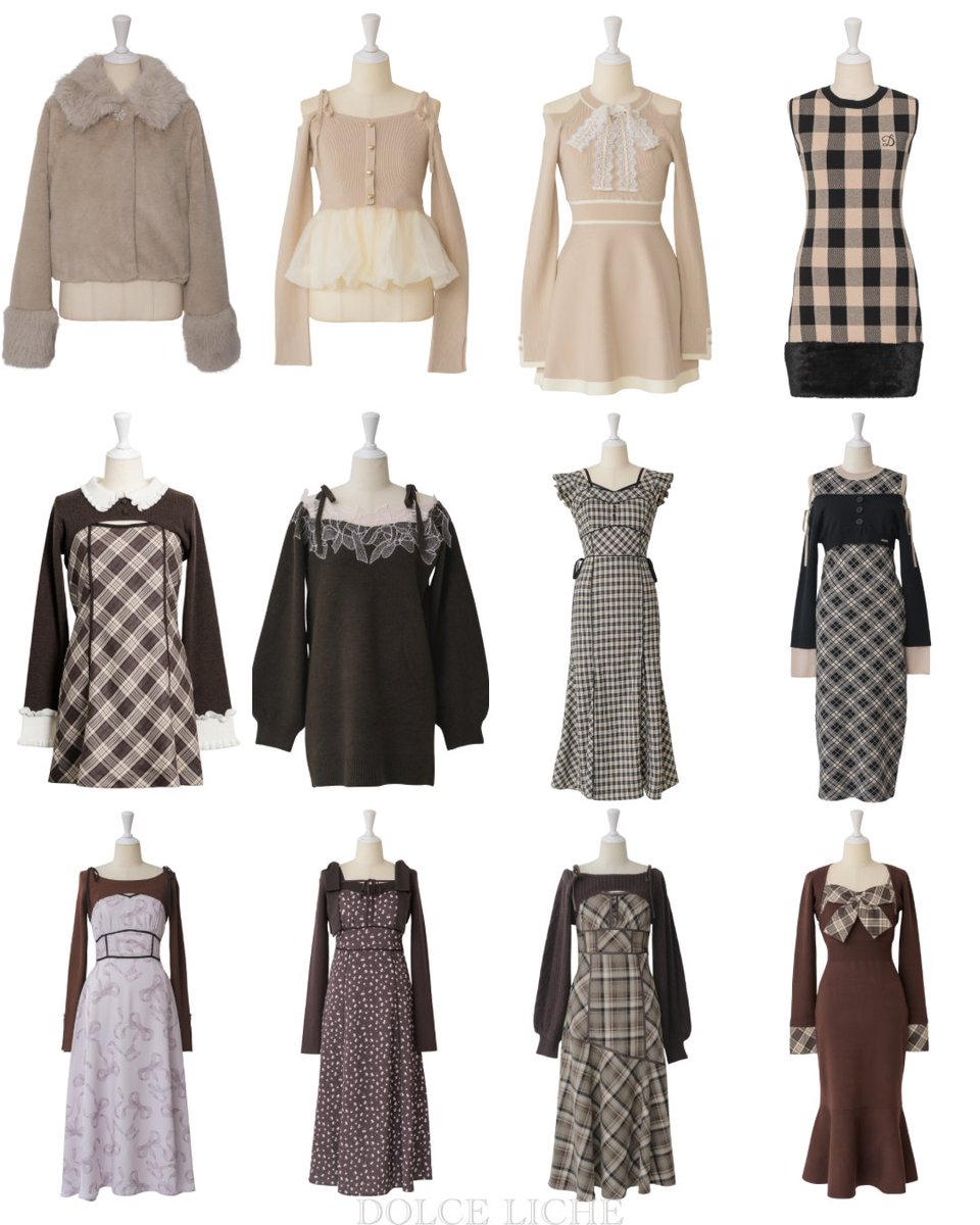 DOLCE LICHE 
brown collection🍫

There is always room for DOLCE.
-可愛いは別腹-

dolceliche.shop

#dolceliche