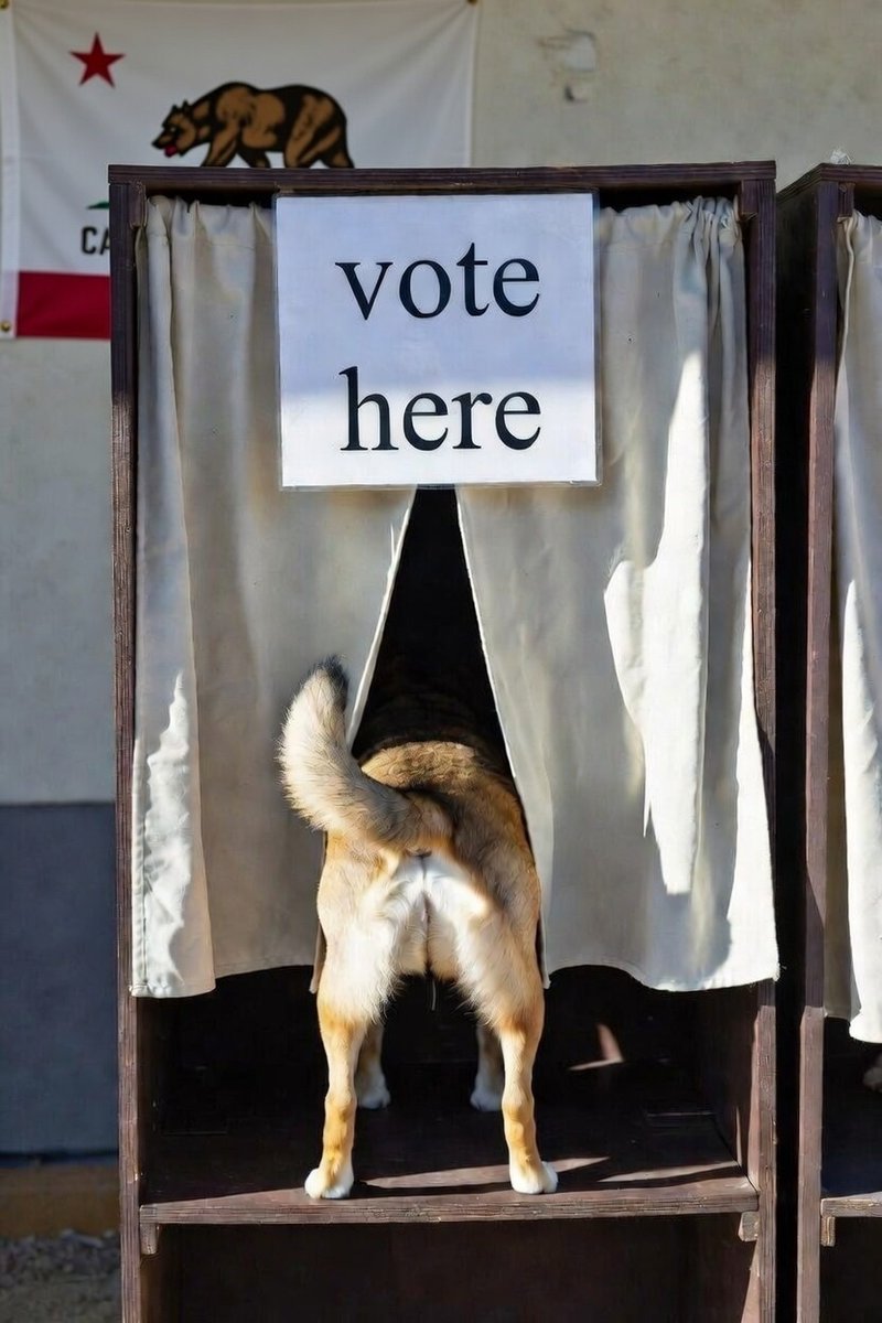 Californian reality surpasses fiction...  Newsom for the win !