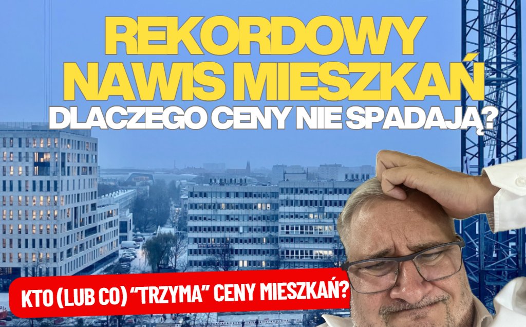 Ogromny nawis niesprzedanych mieszkań, a ceny na rynku pierwotnym nie chcą runąć. Kto (lub co) je „trzyma”? Dziś w "Subiektywnie o Finansach" przedstawiam dwie hipotezy. Zapraszam do przeczytania. A jakie są Wasze?
subiektywnieofinansach.pl/co-trzyma-ceny…