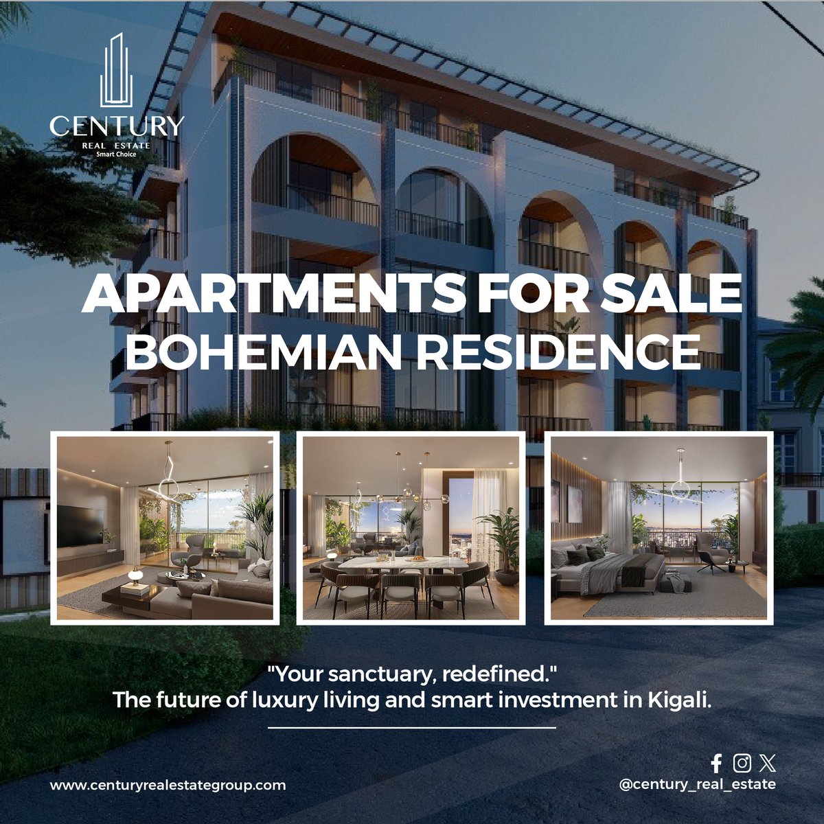 Bohemian Residences - redefining luxury in Nyarutarama, Kigali. ποΈ ...