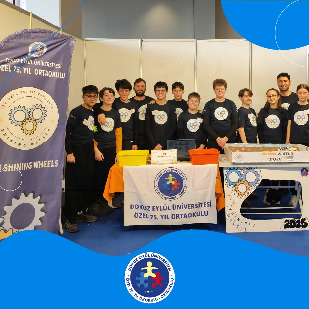 deuozel75yil's tweet photo. 14 Şubat Cumartesi günü, 36 farklı takımın katılımıyla gerçekleştirilen First Lego League Challenge turnuvasına Dokuz Eylül Üniversitesi Özel 75. Yıl Ortaokulu Shining Wheels takımımız ile katılım sağladık.#DEUozel75yilliyiz #universitemDEU
#FLLChallenge #DEUShinningWheels https://t.co/ROXbxUqLY5