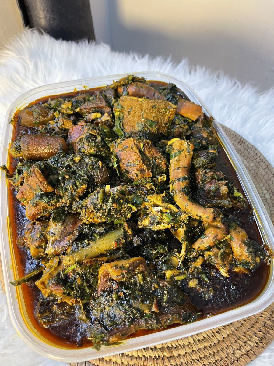 ABUJA AFANG SOUP PLUG tweet media