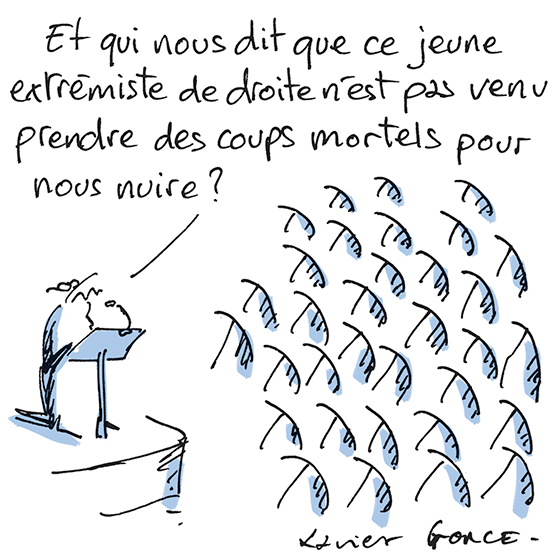 Xavier Gorce tweet media