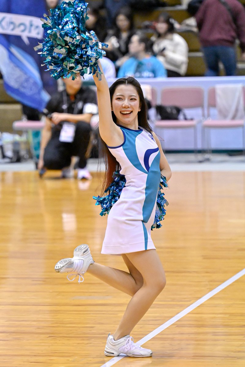 U3bleague1013's tweet photo. 2/14 クボタスピアーズvsヴィアティン三重

専属チアチーム「batons」KANNAちゃん✨
笑顔のKANNAちゃん可愛い♡
#クボタスピアーズ大阪
#batons
#KANNAさん
#チア https://t.co/NOmZGh5Q8S