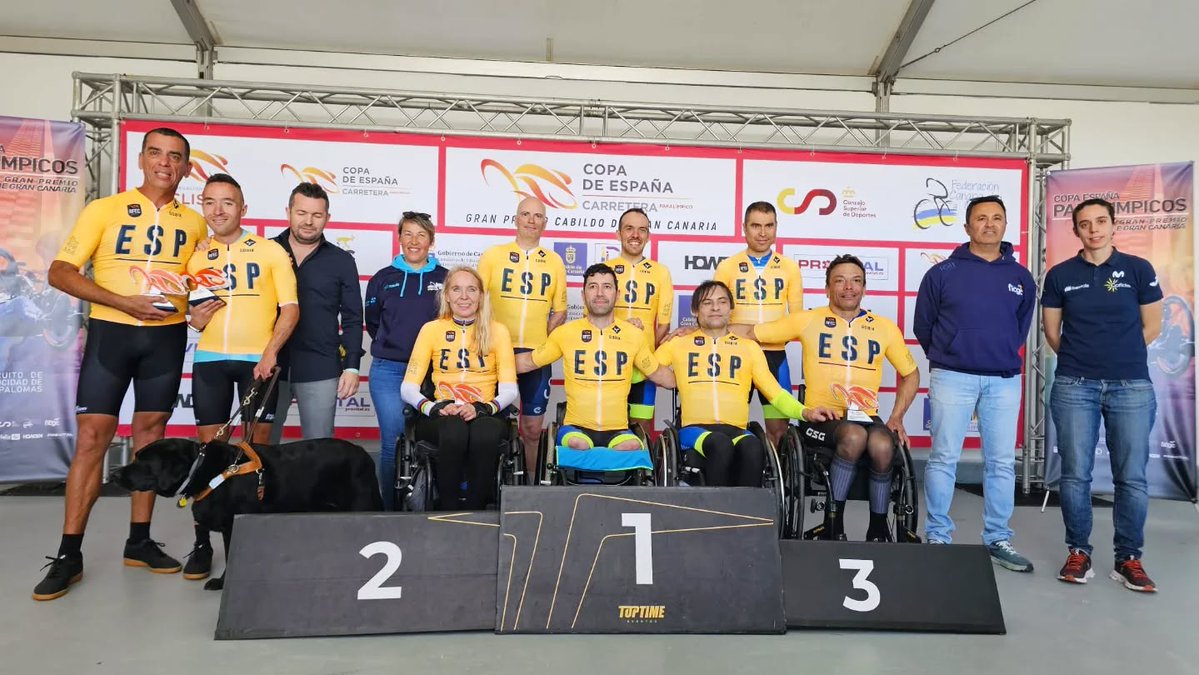 _FCIB's tweet image. COPA DE ESPAÑA CICLISMO PARALÍMPICO
Planells y Berchesi, líderes

Este pasadp fin de semana, del 14 al 15 de febrero, se han celebrado en la isla de Gra Canaria, las dos primera pruebas de la Copa de España de Ciclismo Paralímpico...

Toda la INFO en Instagram y Facebook.