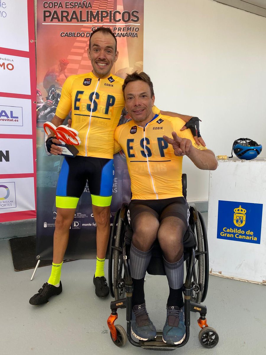 _FCIB's tweet image. COPA DE ESPAÑA CICLISMO PARALÍMPICO
Planells y Berchesi, líderes

Este pasadp fin de semana, del 14 al 15 de febrero, se han celebrado en la isla de Gra Canaria, las dos primera pruebas de la Copa de España de Ciclismo Paralímpico...

Toda la INFO en Instagram y Facebook.