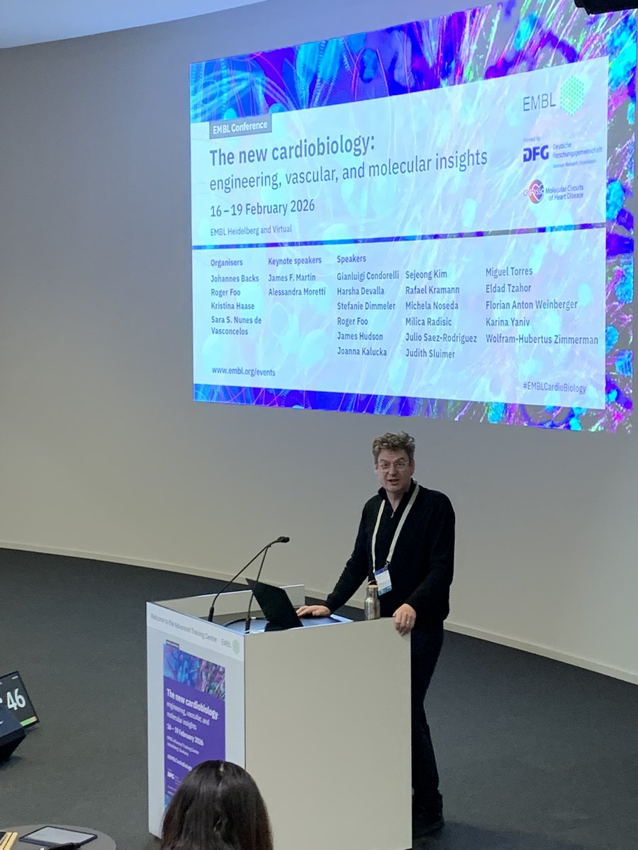 EMBLEvents's tweet photo. Welcome to the first EMBL Conference of this year 🙌  
'The new cardiobiology: engineering, vascular, and molecular insights' is welcoming more than 220 participants at EMBL Heidelberg🫀
 #EMBLCardioBiology https://t.co/Rr6gXlXxB7