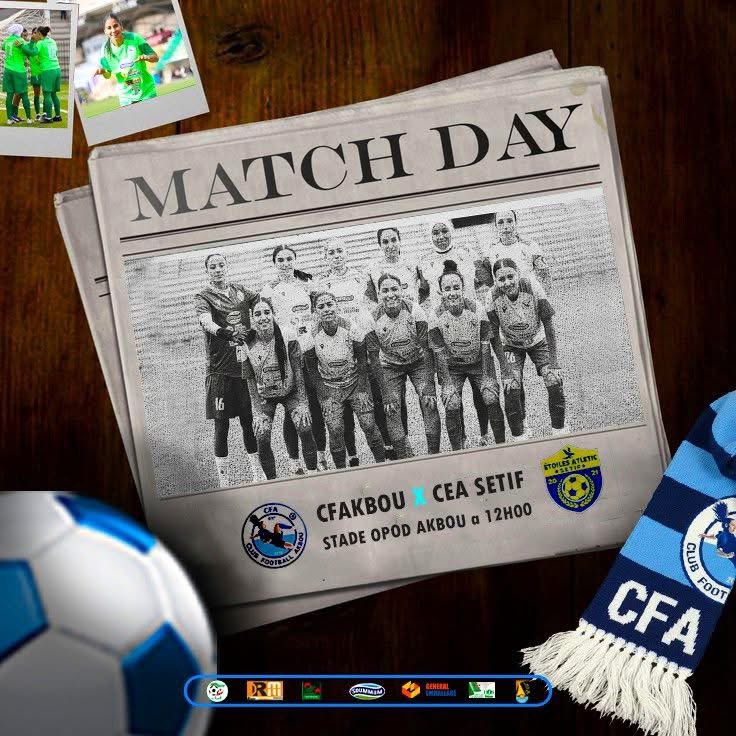 Lesvertes_dz's tweet photo. 💙 𝐌𝐀𝐓𝐂𝐇𝐃𝐀𝐘 🤍

CF Akbou 🆚 CEA Sétif
🕰️ Coup d’envoi 12h
🏟️ Stade OPOD Akbou 
📺 FIFA+

#CFAvsCEAS #CFAKBOU @lnffdz https://t.co/C77i8XV3uE