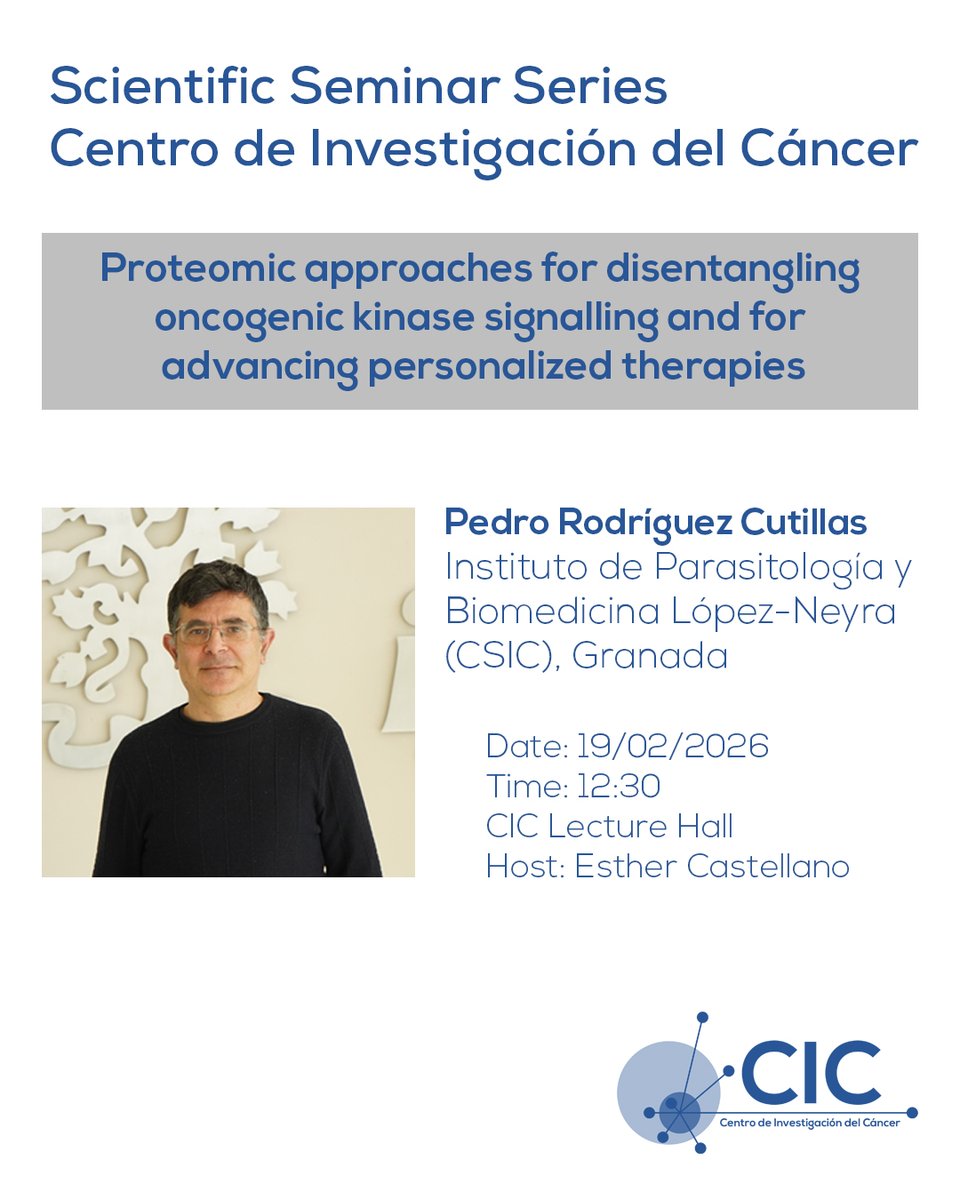 Centro de Investigación del Cáncer/CSIC-USAL-FICUS tweet media