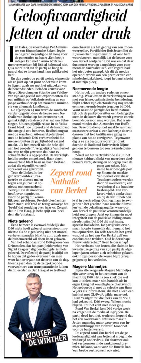 #kabinet #Jetten 🤢