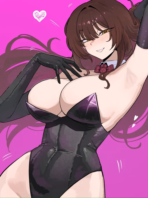 おおおおバニーガール!! リクエストありがとうございます! #Skeb