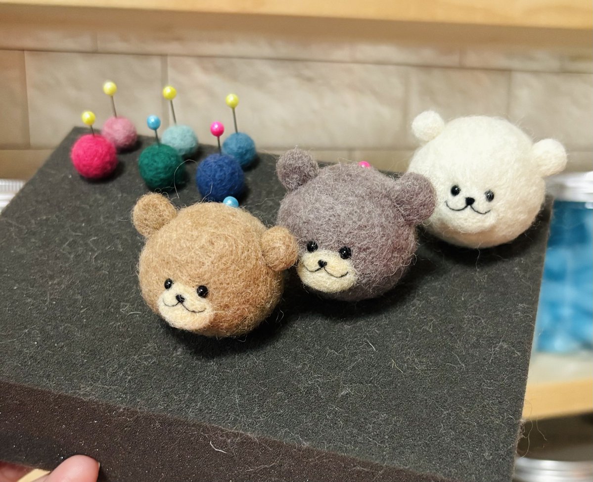 きょうは試作の続きじゃなくてこの子たちの続きをやろっと