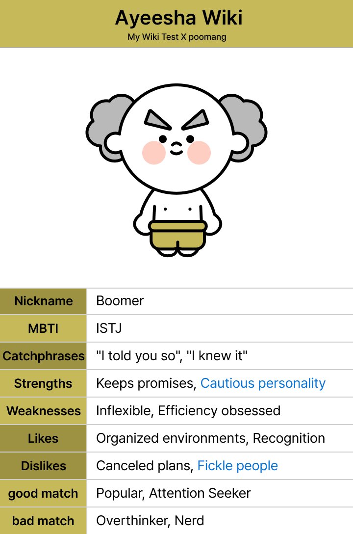 ㅤ

Dari INTJ ke ISTJ hahaha. 

ㅤ