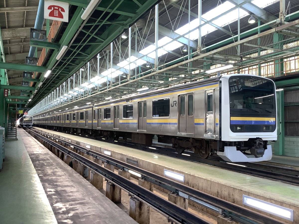 2026年2月21日(土)、22日(日) ＃幕張車両センター で ＃209系