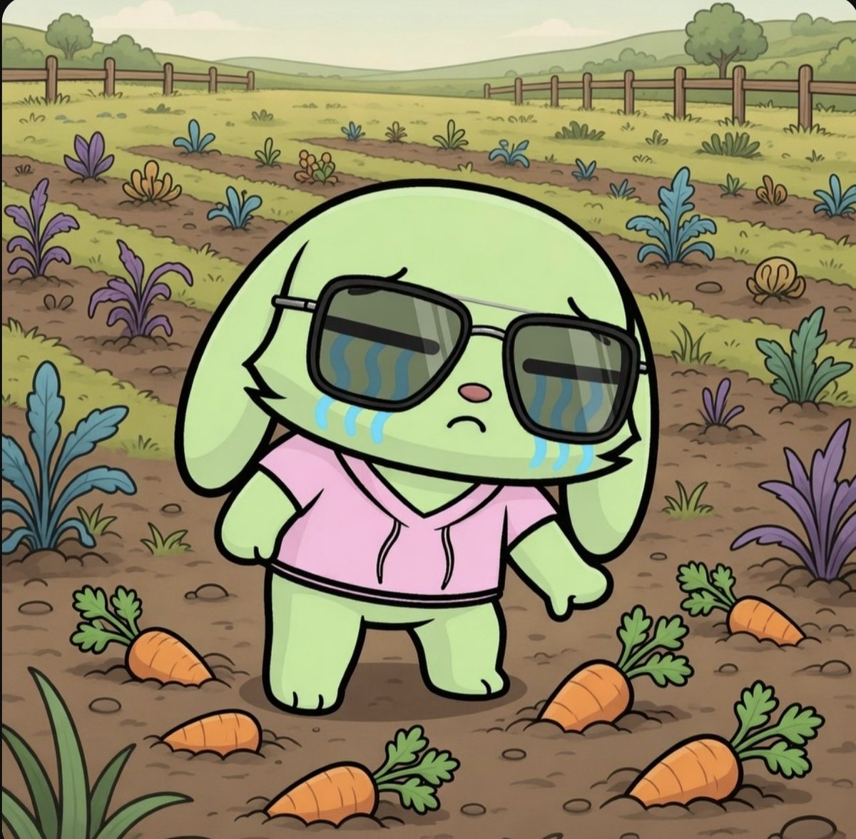 I don't know who you are. But I do know I had more carrots yesterday. If you return them now, that'll be the end of it. If not... I will find you.