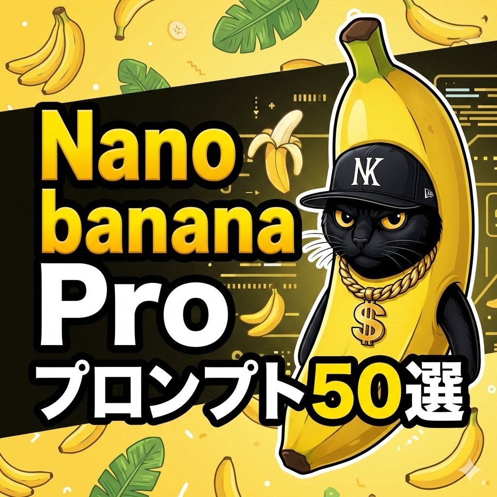 kuro_affi's tweet photo. ぶっちゃけ、これ有料で売る予定でした。

NanoBananaPro専用プロンプト50個。

コピペで高品質な画像を生成。

サムネ、アイコン、イラスト。
全ジャンル網羅。

何も知らない初心者でもコピペするだけ。

2日間限定で無料配布。

いいね＋リプ「ばなな」で受け取り↓ https://t.co/uDdoaRje7G
