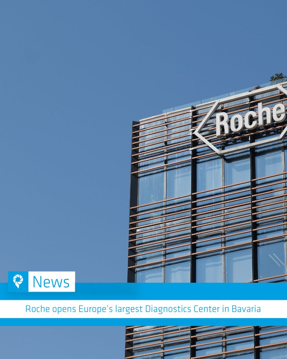 InvestinBavaria's tweet image. Bavaria is leading in diagnostics: @Roche / @Roche_de  opens Europe’s largest center in #Penzberg (€300M) for earlier detection of Alzheimer’s, heart &amp;amp; infectious diseases. 1,000 experts and high-tech labs.🧬🚀

#SuccessInBavaria #FutureOfHealth