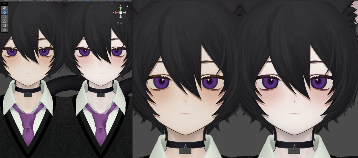 · · ──── · kuuta makeup WIP · ──── · ·

⠀✧ #kuuta3D #ミルクうさぎゆめ ✧