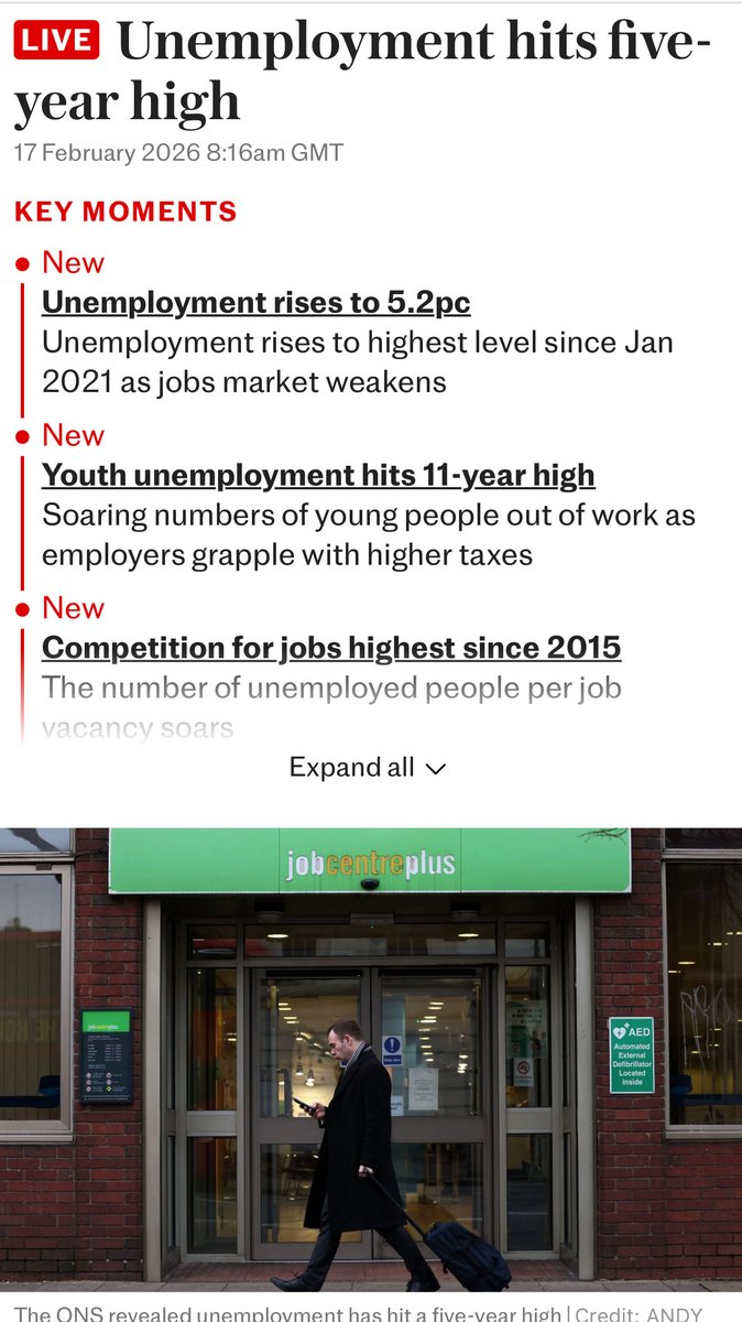 All the people who voted Labour for a better future …