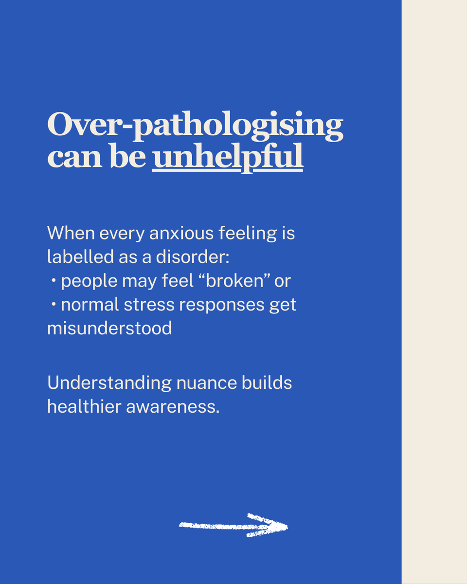CalmConnectApp's tweet photo. When every anxious feeling is immediately labelled, important distinctions can be lost.
Over-pathologising may unintentionally create misunderstanding. Nuanced conversations allow space for both support and perspective.
Awareness works best when it is thoughtful. https://t.co/AZCHVLRVzw