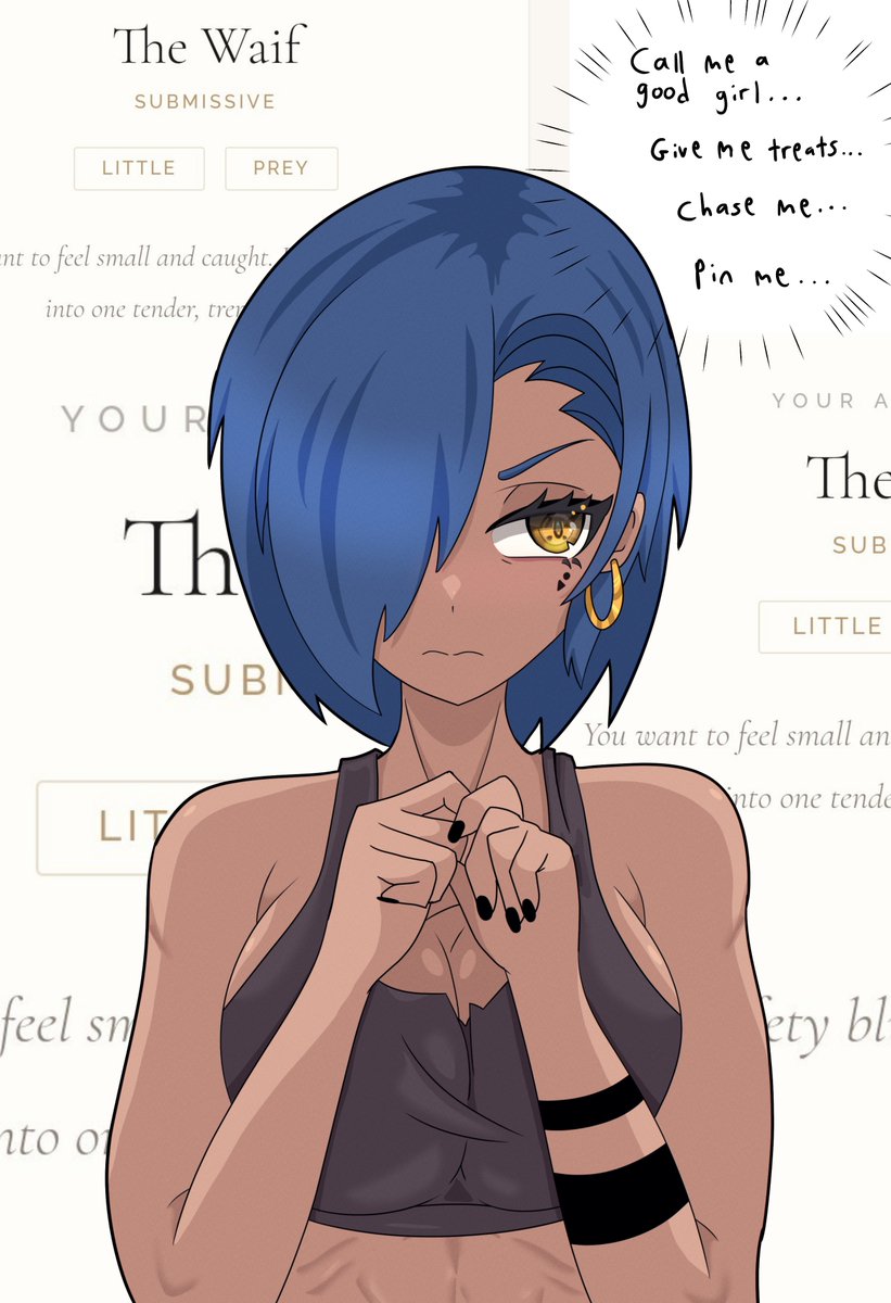 She took that Dynamic BDSM quiz.
#Habillustrations