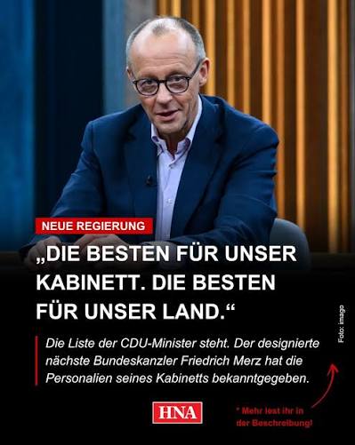 Wir wissen heute, welche "Qualitäten" seine "Besten" haben. 
Wenn dies seine "Besten" sind, möchte ich gar nicht wissen, was der Rest ist, der von der Union im Bundestag sitzt 😂😂😂