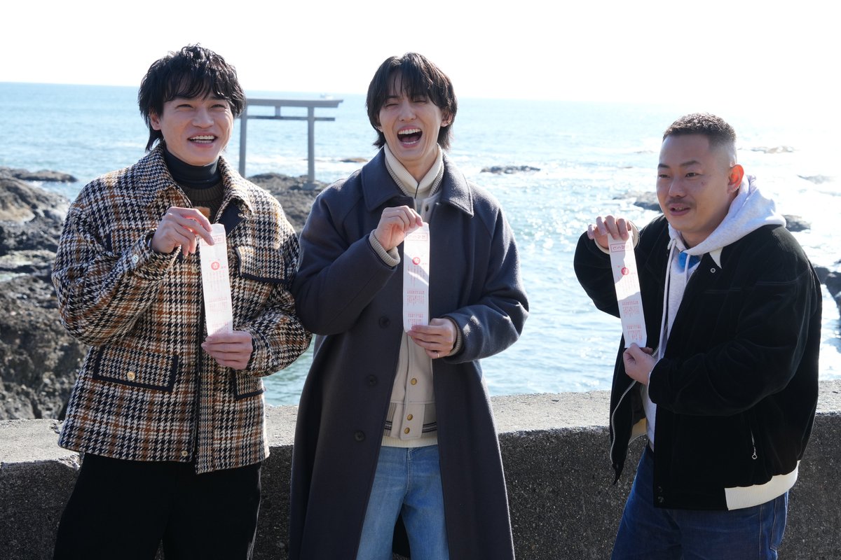 newskoyamacamp's tweet photo. キスマイ二階堂の #がちキャン!旅
本日2/17(火)25:25～フジテレビ（関東ローカル）
Travis Japan #川島如恵留 とザ・マミィ #酒井貴士 と
ニカちゃんのご褒美旅を満喫✨
＃慶ちゃん からの差し入れ企画❗️
冬サーフィンにも挑戦🏄
お見逃しなく！🎣
#二階堂高嗣 #KisMyFt2 
https://t.co/If7gXhZ1Fo https://t.co/0byyphleqm