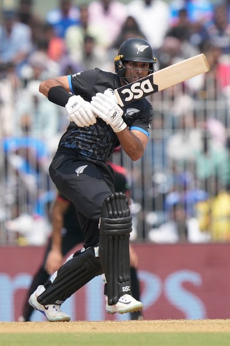 Rapid fifty for the Indian born Kiwi batter 🔥 
