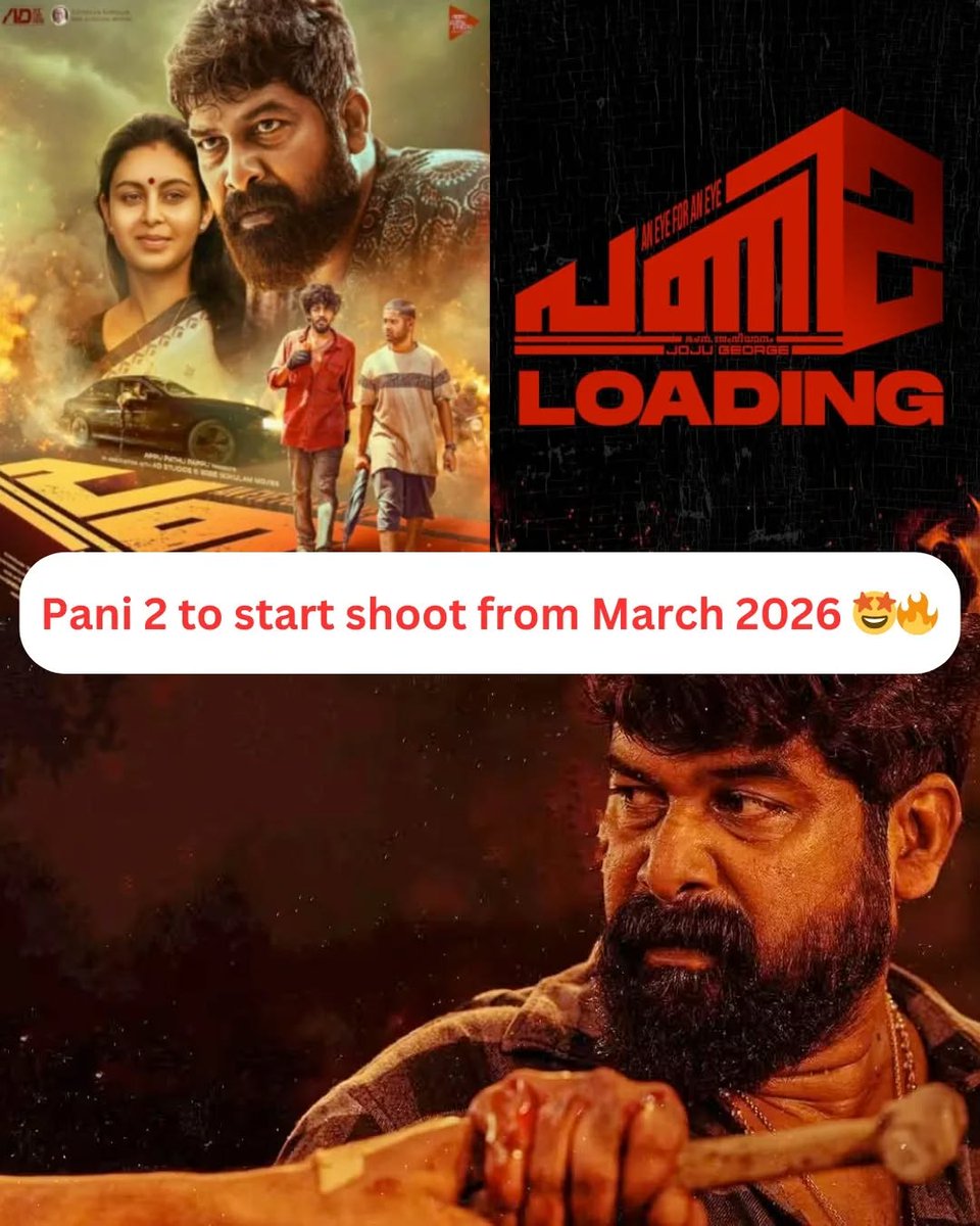 OTT_Trackers's tweet photo. #Pani2 shooting is set to begin in March 2026 🔥 https://t.co/iSj0Vf3tVq