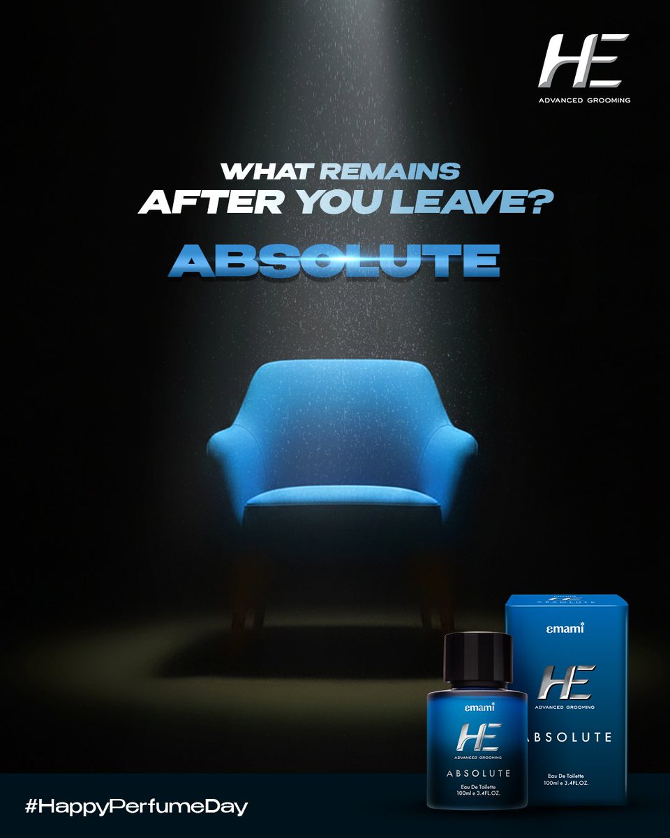 HeBeInteresting's tweet photo. Make sure your aura &amp; charisma remains Absolutely Top-tier even after you leave💫
#HeBeInteresting

Shop Now!
https://t.co/928BYOGzUd

[ Perfume Day, Emami, HE Advanced Grooming, Eau De Toilette, Body Perfume for men, EDT For Men, Signature Scent, Men's Grooming ] https://t.co/LIPFz6qDaA