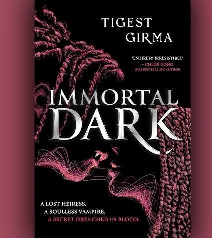 My first DNF of the year, Immortal Dark by Tigest Girma 

I was so excited for this, but 100 pages in I still dgaf about anything and the main character is really not for me. Which is really sad cause this had a lot of promise. Did you like it?