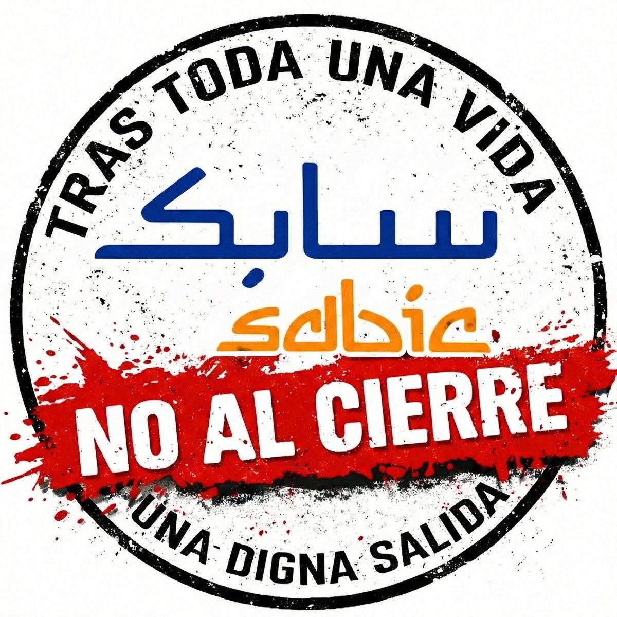 Todo nuestro apoyo a los trabajadores y familias de #sabiccartagena

Cartagena nunca se rinde.