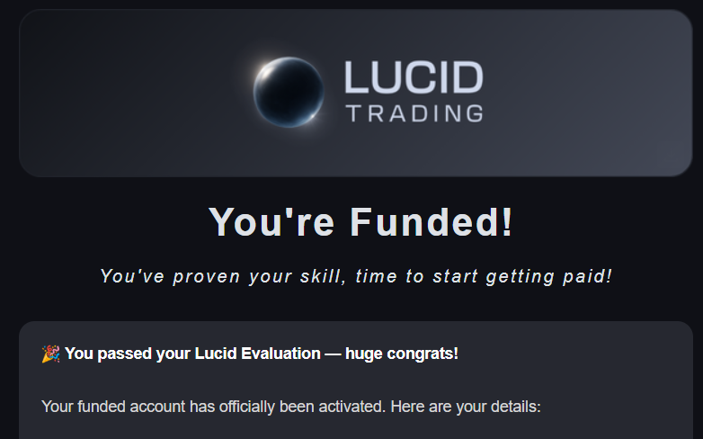 m0neymaker777's tweet photo. I passed my first @TradingLucid 50,000$ account!
Because of 50% consistency rule I had to make 12% instead of 6% 😅

But yeah, finally it's my first funded account in this year!
#LucidTrading https://t.co/2KqZpUKCXm
