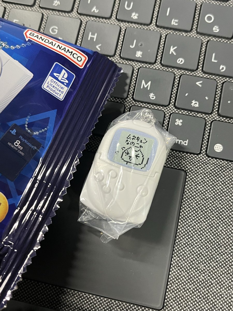 PlayStation ミニチュアチャーム付きビスケット。
5個購入して目的達成です。
ありがとうございました。

#どこでもいっしょ