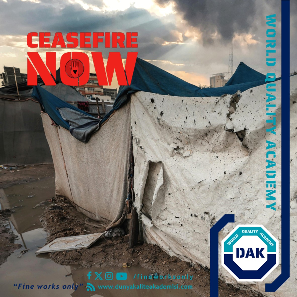 fineworksonly's tweet photo. The encirclement of an area...
https://t.co/6KR7BgJMk7

#DünyaKaliteAkademisi #WorldQualityAcademy #Quality #Academy #Education #iso #Halal #UNHRW #Peace #Children #Justice #ceasefirenow #Gaza #genocide #holocaust #Wck #OpenArms #Unicef #Amnesty #Msf #Fcnl #Artists4Ceasefire https://t.co/HttFrzx59F
