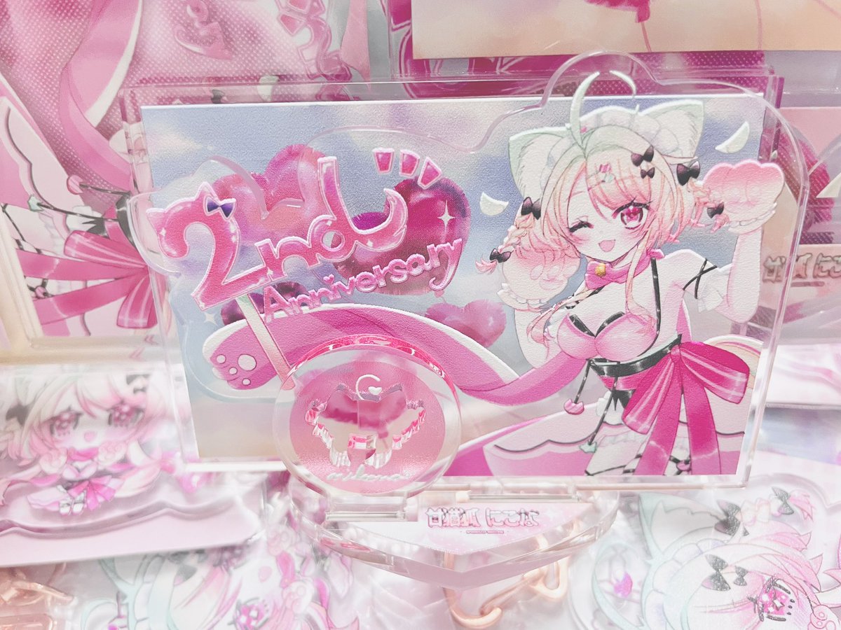 今回もYousei印刷様にアクリルお願いしました〜！！！！！！！ฅ^>ω<^ฅ