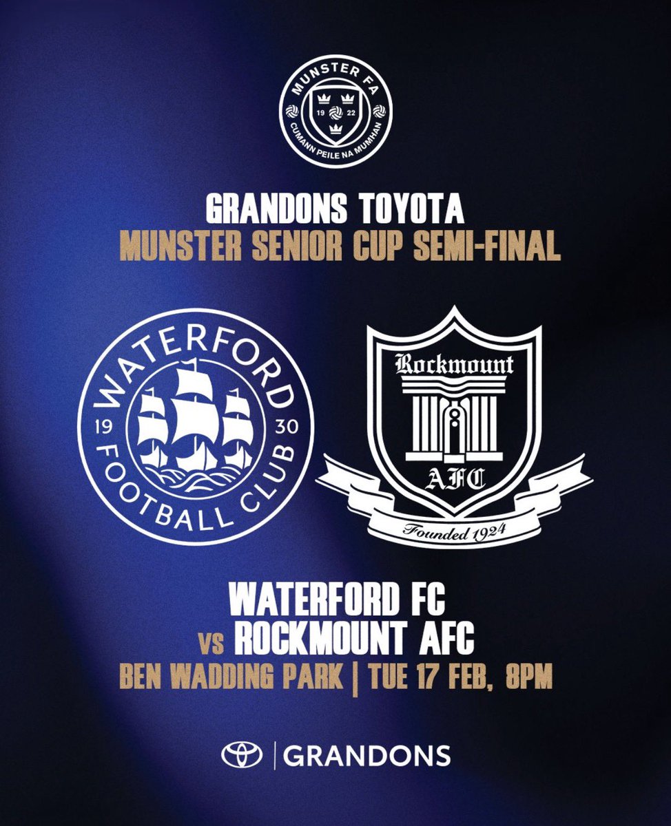 Munster Football Association tweet media