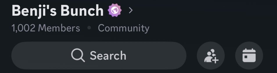 We’ve reached a 1000 members in my Discord! Can’t thank everyone enough for the huge amount of support.

It’s a dream come true, truly thank you! 🎉

If you wish to join: discord.gg/benjibunch