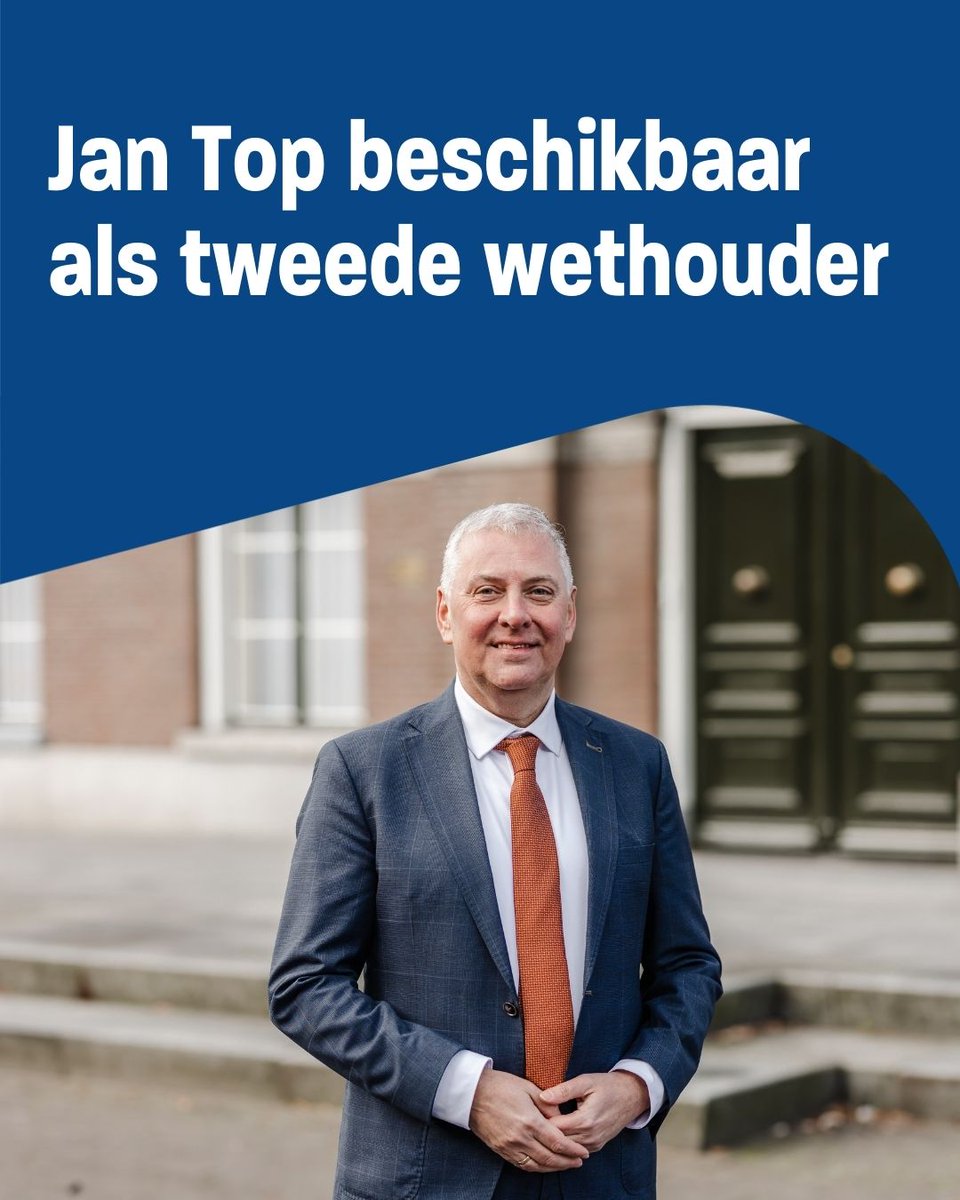 Als de SGP na de verkiezingen opnieuw twee wethouders mag leveren, wordt Jan Top voorgedragen als kandidaat voor de tweede post. Jan is momenteel lijsttrekker en heeft ruim 9 jaar ervaring als raadslid.  #SGP #GR2026

barneveld.sgp.nl/actueel/nieuws…