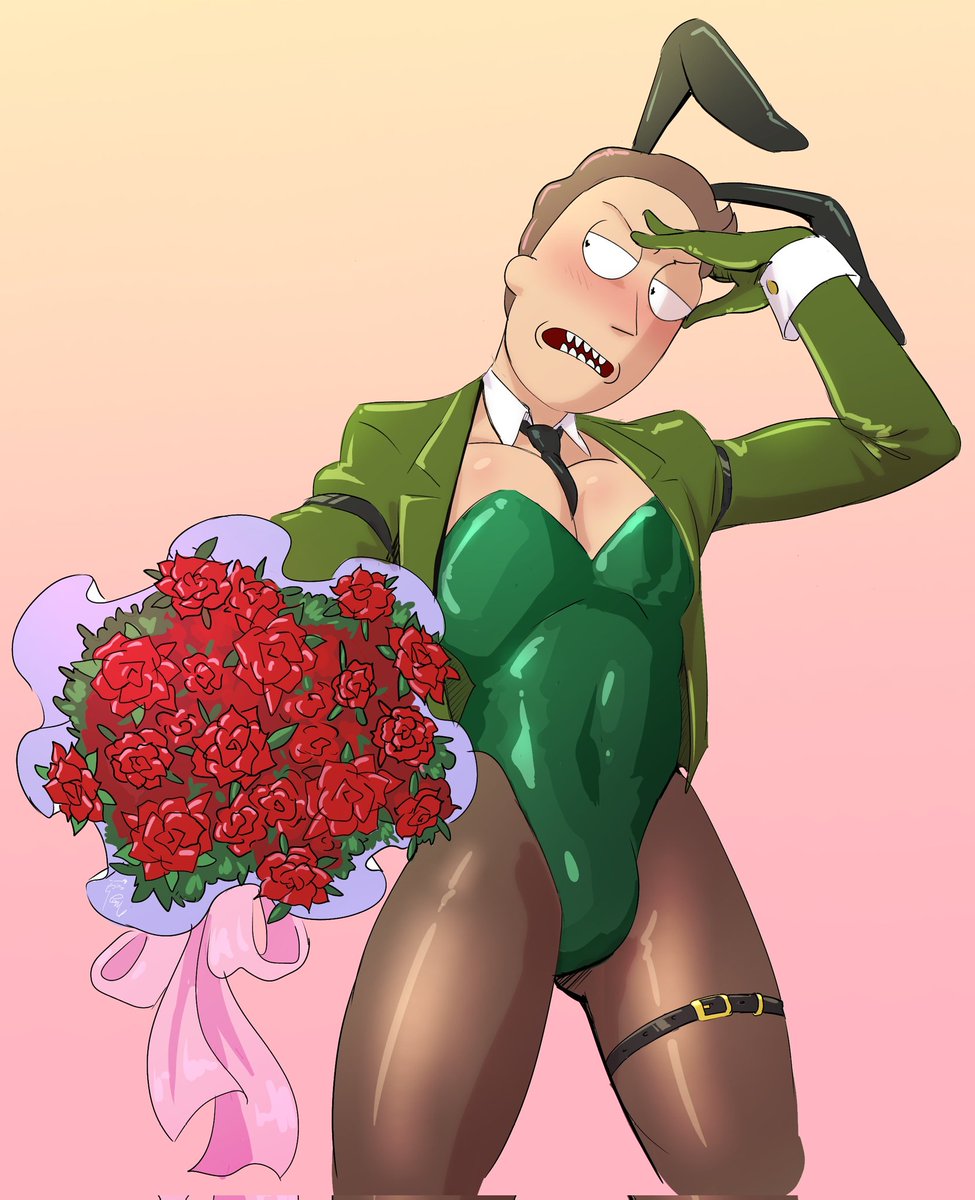 MariArtMangaCom's tweet image. 83/100 Doofus Jerry 
Happy Valentine's Day! 🌹 
(P.S. Thanks for letting me use the outfit @rnm_JSDJS )
#HappyValentinesDay #DoofusJerry #rickAndMorty
