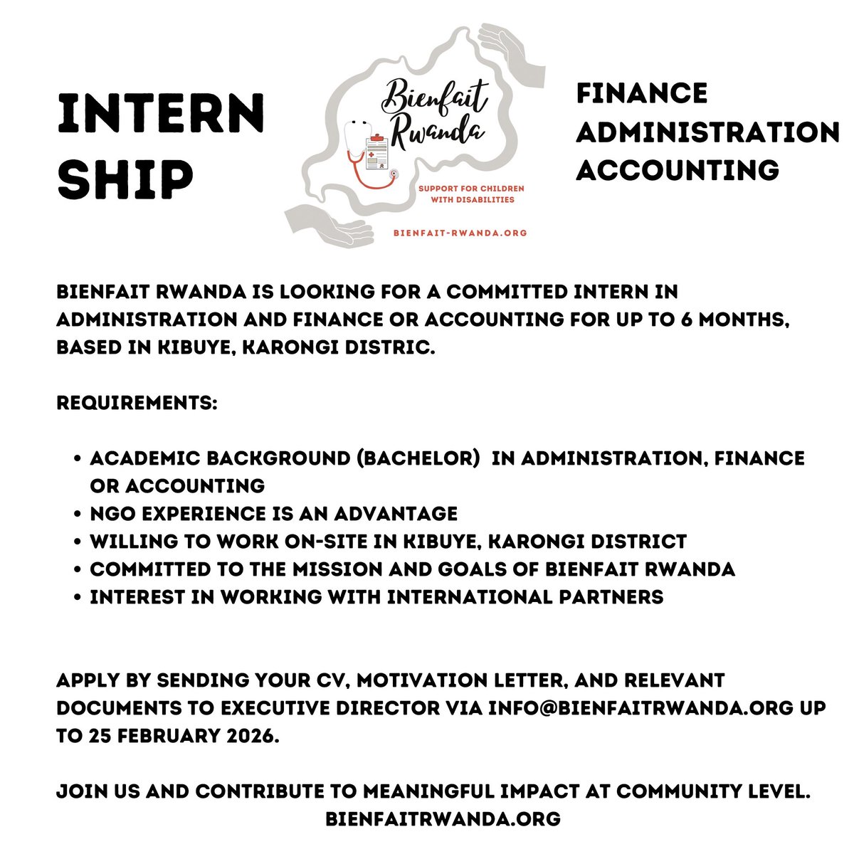 BienfaitRwanda's tweet photo. Apply now or tell your friends. https://t.co/ncGDNBXoEa