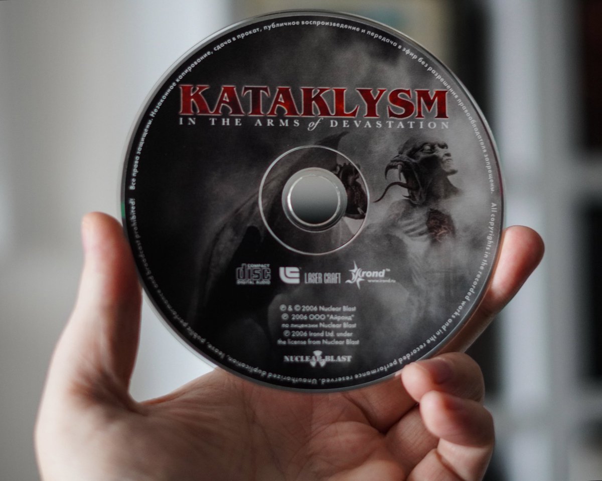 Defstar666's tweet photo. 🫀 20th Anniversary! ⚖️

🇨🇦 KATAKLYSM - In the Arms of Devastation (2006)

This album was a landmark for Kataklysm (featuring their first-ever vocal duet on "It Turns to Rust" with Morgan Lander from Kittie)
#Kataklysm #canadian #hyperblast #melodic #deathmetal #AlbumAnniversary https://t.co/ciWFwxvh3i