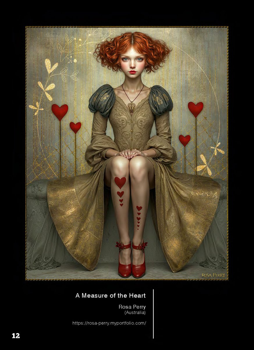 rosaperry's tweet photo. I’m excited to share that my artwork, A Measure of the Heart, was published on page 12 of the international art magazine Living the Photo Artistic Life. You can view the magazine here: https://t.co/rPGItOrCaA
#DigitalArtist #Photoshop #artwork  #artist https://t.co/9lSt7oYJya