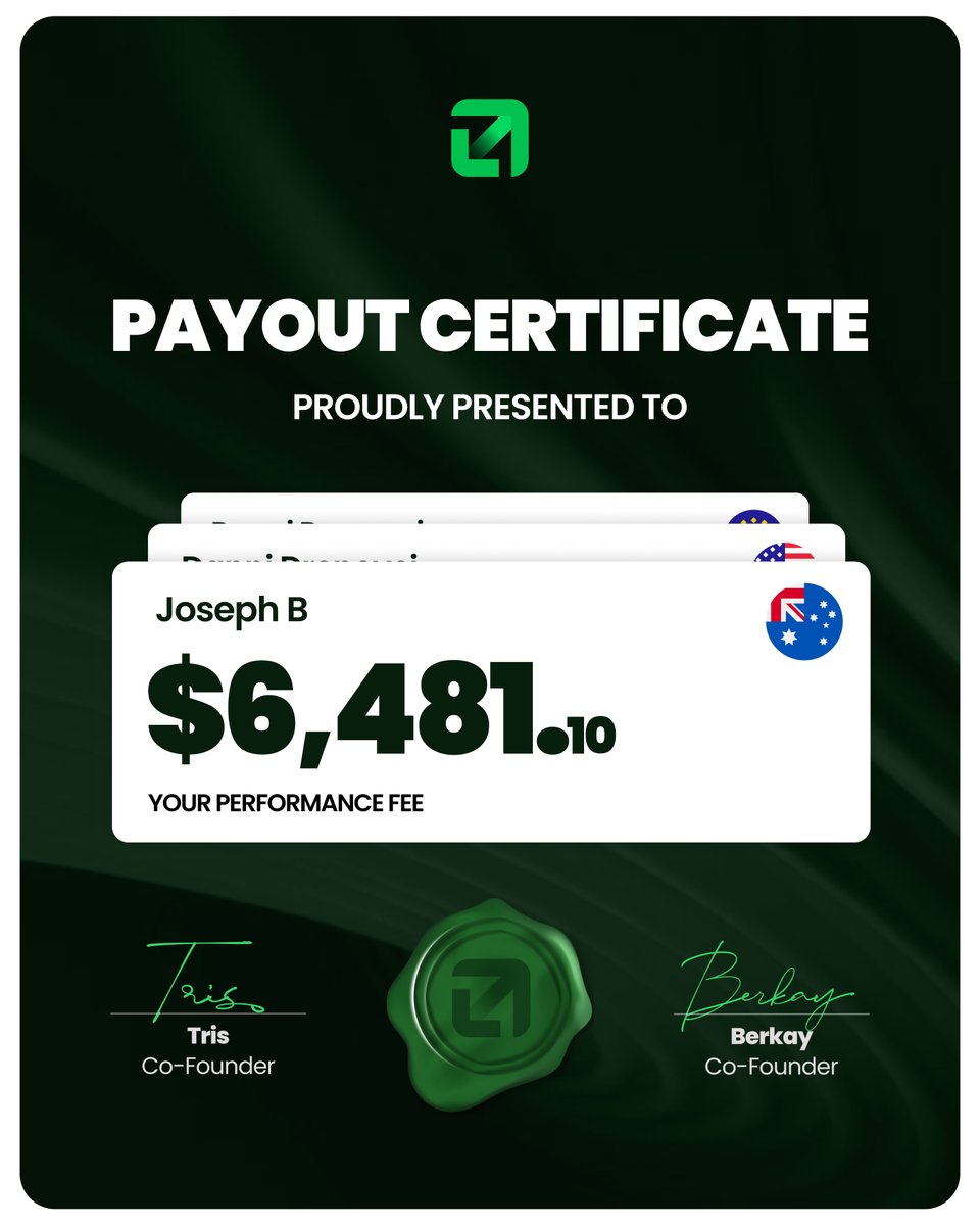 CONGRATULATIONS JOSEPH! 🇦🇺⁠
⁠
Incredible performance securing a $6,481.10 payout! We love seeing our traders win big. 👏🏻⁠
⁠
Wanna be our next funded trader?⁠
⁠
Start your journey at the link in bio. 🚀⁠