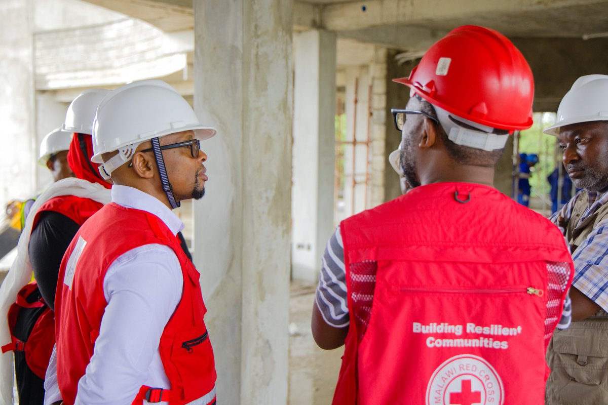 kopanomasilo6's tweet photo. Reflecting on my visit to Malawi last week,one thing is clear: stronger preparedness&amp;response drive better disaster management. That is why the @MalawiRedCross is building a first-of-its-kind Emergency Operations Centre in Blantyre.Encouraged to see the strong progress firsthand. https://t.co/FfZaZOllMo