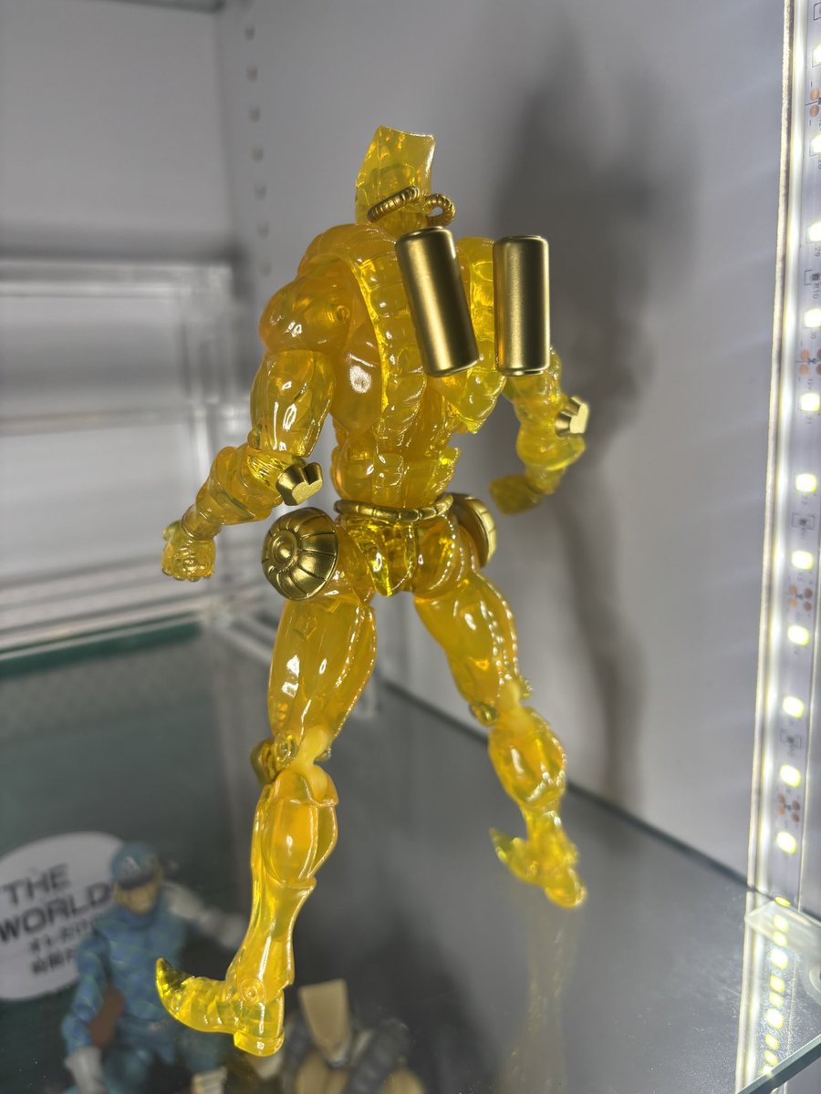 ジョジョ #超像可動 超像可動ザ・ワールドver.CLEAR&GOLD開封ッ