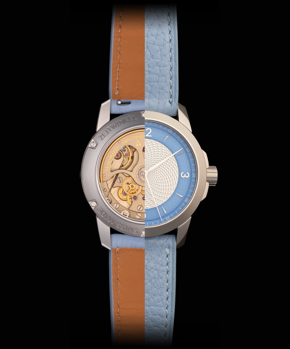 Zeitwinkel's tweet image. Our beautiful model 248° with hand-guilloché dial is powered by our equally beautiful automatic inhouse caliber ZW0102.

#swissmade #independentwatchmaking #inhousemovement #actuallywearit