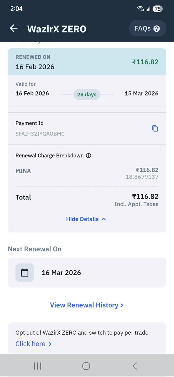 venkatKcy's tweet photo. @WazirXCares I NEVER opted for WazirX Zero, yet crypto is being deducted from my account as fees.
Who authorized this? This is unacceptable and feels like a scam.
Refund my deducted crypto immediately and remove WazirX Zero from my account NOW.
Losing trust in WazirX. https://t.co/lk7dBRO4KU