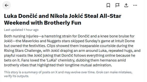 "Today's News" and it's just him being a gayass, there's nothing new here.